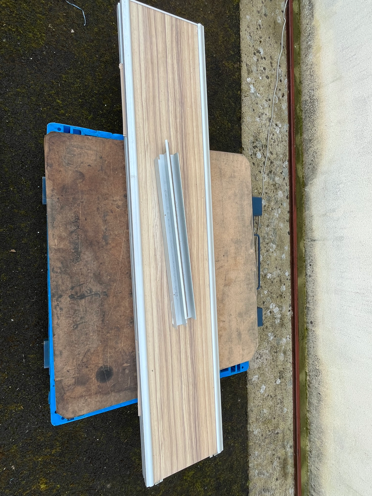 Porte de placard coulissante 2 portes (l 100 cm H 206 cm)