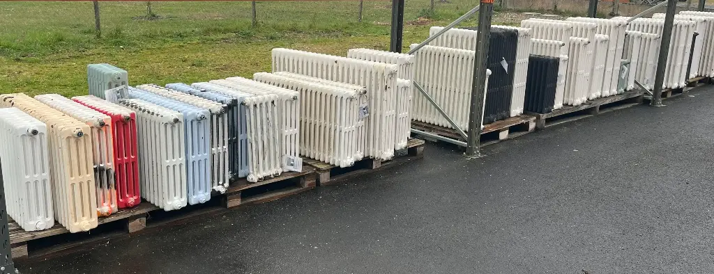 Radiateur fonte 15 élément (L 75 cm H 56 cm ep 22 cm)