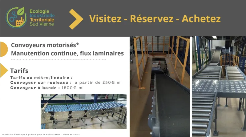 Convoyeur à réserver (Vente EIT Sud Vienne)