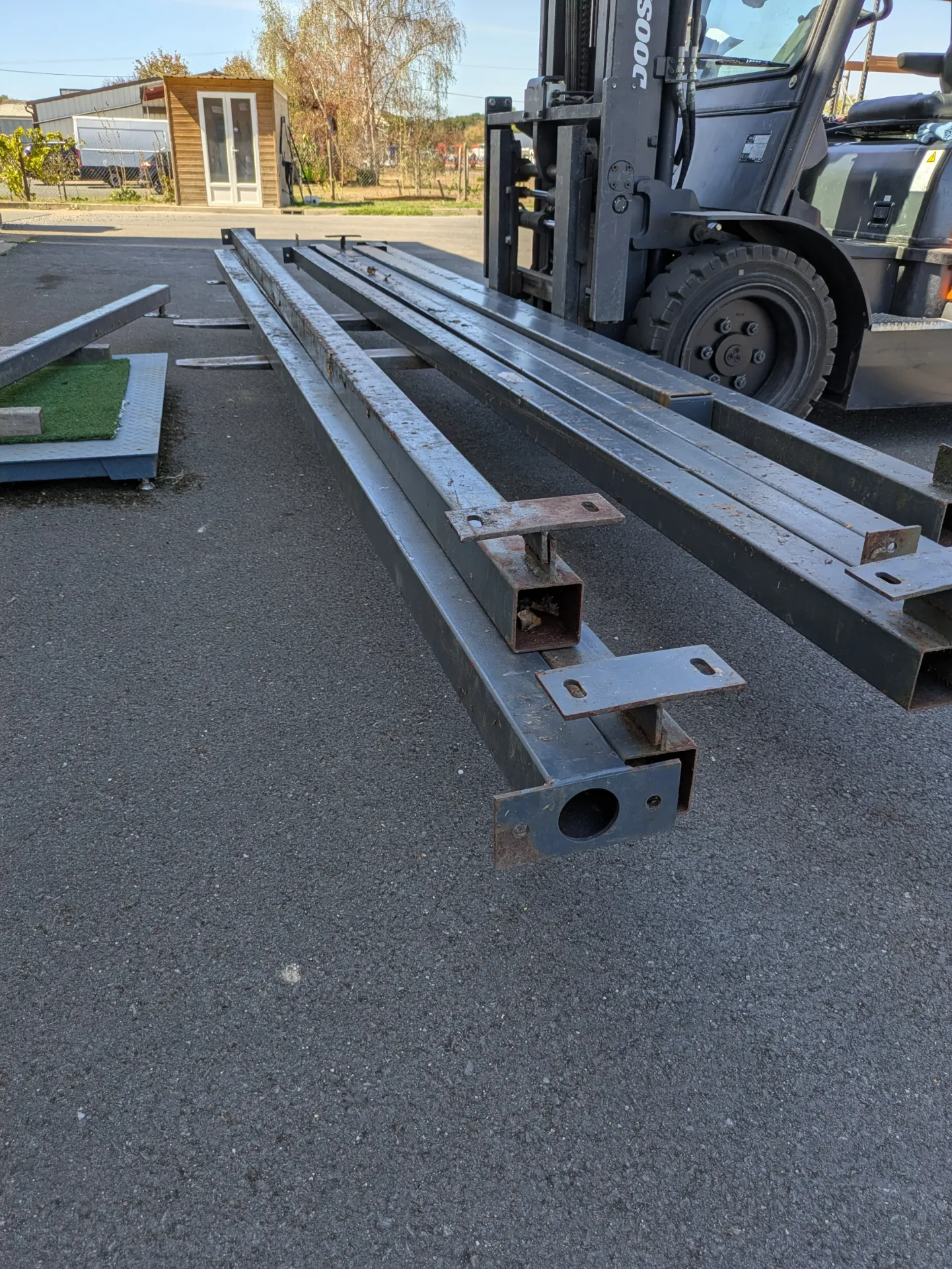 Tube carré 80 x 80 L 4m80
