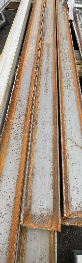 Poutrelle profile IPN en acier L 4,25 m l 6,5 cm x H 12 cm  